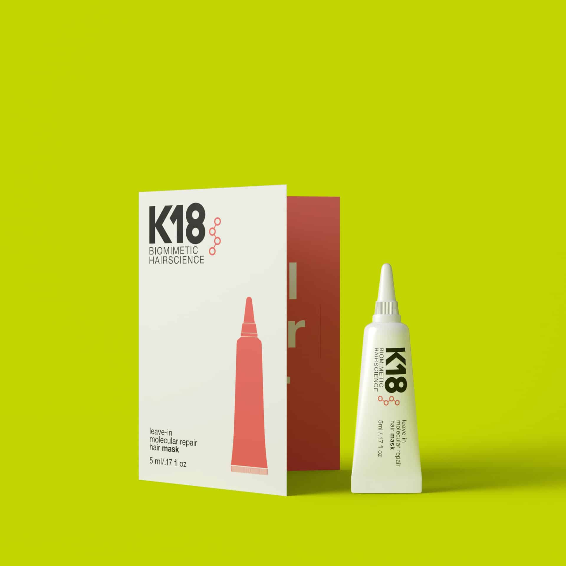 K18 Hair Leave-in Molecular Repair Mask - 5ml